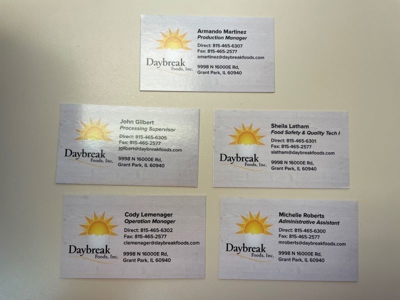 Business Cards Photo